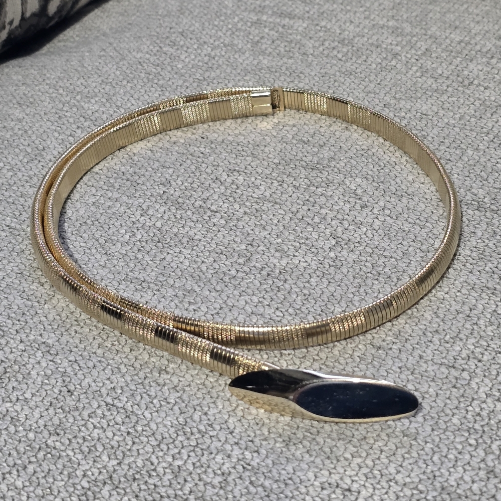 Gold Snake-Inspired Belt